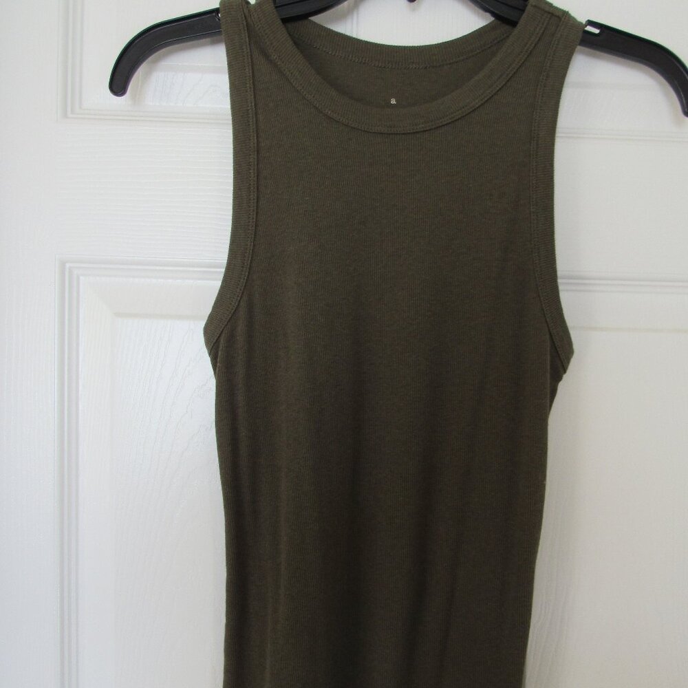 Dark Green Tank, NWOT, Medium